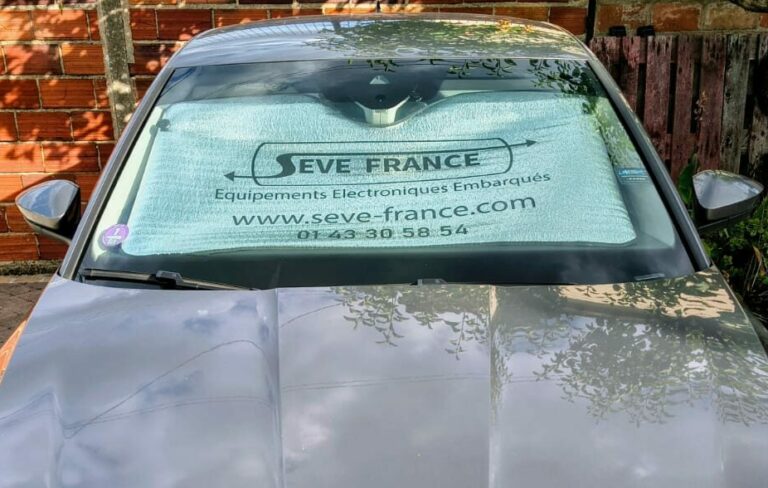 Personnalisation de pare soleil